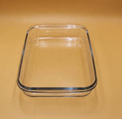 China Baking Tray Logo Bakeware Custom Glass Viable Wholesale for sale