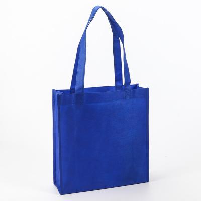 China Eco-Friendly Logo Cheap Price Solid Color Eco Custom Nonwoven Shopping Carry Tote Bag for sale