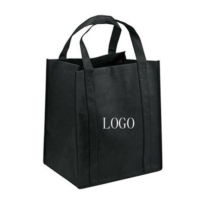 China Wholesale cheap reusable factory shopping pp non woven bag eco-friendly recycled non woven shopping bag with custom logo for sale