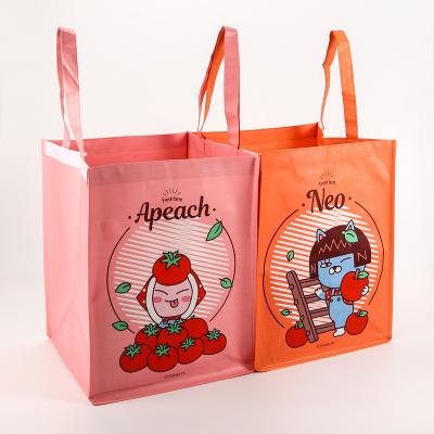 China Wholesale Custom Handled Printed Recycled PP Woven Laminated Ply Shopping Tote Bag for sale