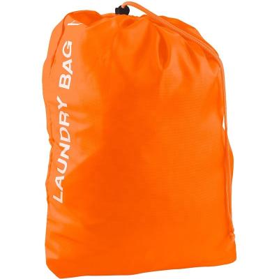 China Wholesale Customized Nylon Drawstring Bag Minimalist Reusable Cheap Polyester Laundry Wash for sale