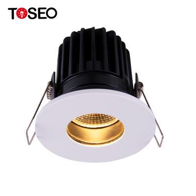 China Modern TOSEO Customized Processing Good Quality IP65 Recessed COB Led 11W Waterproof Ceiling Light Downlights for sale