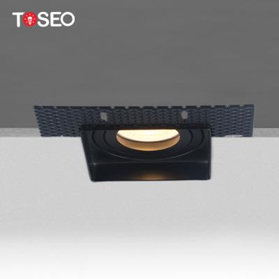 China Modern Living Room Restaurant Corridor Deep Cubicles Ceiling Led Light Square 5w Led Spot Light Adjustable Trimless Recessed Downlight for sale