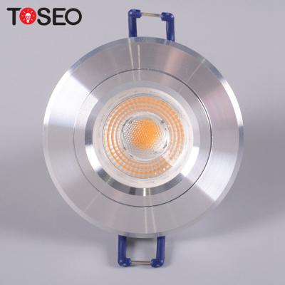 China Modern High Quality Aluminum Housing Downlight 5w Led Spot Round Light Indoor Adjustable Recessed Down Light for sale