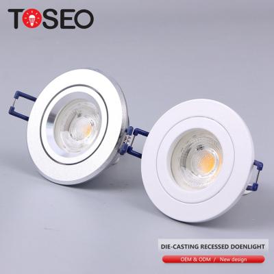 China Modern Downlight Suppliers Included Good Quality 3w Led Down Light Recessed Adjustable Round GU10 Spot Light Ceiling Lamp for sale