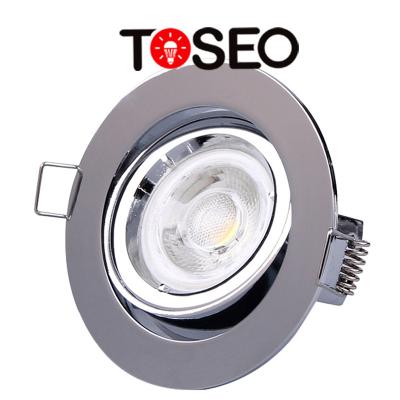 China Modern Led COB Recessed Adjustable Downlight mr16 5w led spot light Die Casting Alu Front Replace Bulb Down Light for sale