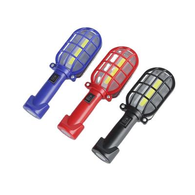 China 3W LED Trouble Light Battery Powered Portable LED Work Light Magnetic Inspection Lamp with Hanging Clip GL-01 for sale