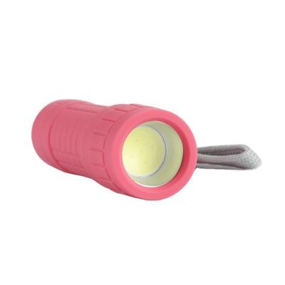 China Wholesale ABS Mini Battery Led Light Torch Colorful Emergency Promotion Plastic Small for sale