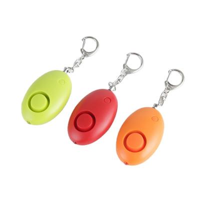 China For Children New Design Custom LED Multicolor Safety 130dB Light Female Personal Sound Alarm Alarm for sale