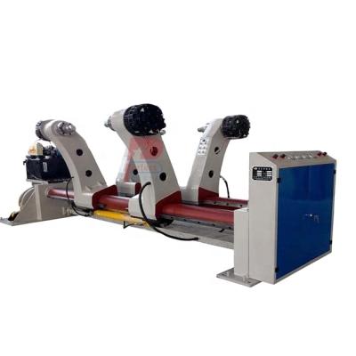 China Factory Corrugated Paper Craft Paper Jumbo Roll Hydraulic Clamp Holder Shaftless Rack Machine Making Corrugated Cardboard for sale