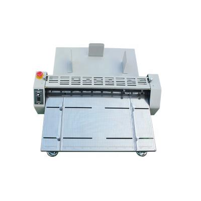 China Factory 2020 Patented Electric Small Office PVC Sheets Paper Sheets Perforating Creasing Machine for sale