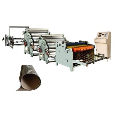 China Factory popular in India Bangladesh Vietnam Laos economic single wall - e flute 2 ply corrugated cardboard sheet making machine for sale