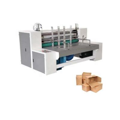 China Factory Mini Express Packing Boxes Making Automatic Corrugated Cardboard Slotting Machine for sale