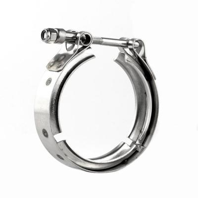 China Factory Price Heavy Duty Wholesale Stainless Steel V-Band Ss316 Britain Type Pipe Clamps for sale