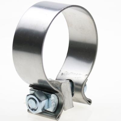 China Stainless Steel Exhaust Muffler O-flange Turnout Clamp Pipe Flange Automotive Modified Tail Throat Accessories for sale