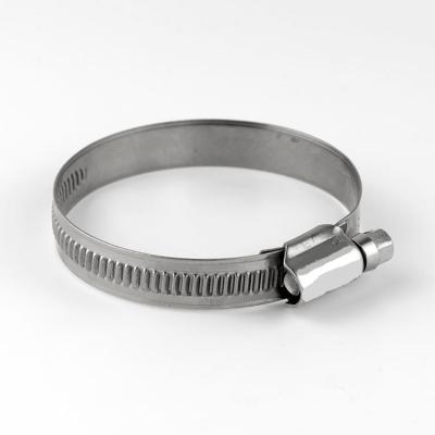 China Hose Clamp Flexible Operation German Type Hose Clamp With Label 12mm Stainless Steel Hose Clamp for sale