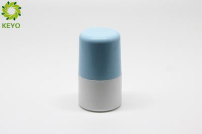 China 30g Antiperspirant Roller Bottle , Round PP Plastic Roll On Deodorant Bottles for sale