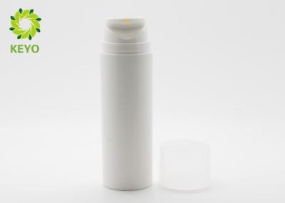 China Color blanco material de los PP de la botella de la bomba del lavado del cuerpo del vacío de la prueba 150ml del escape en venta