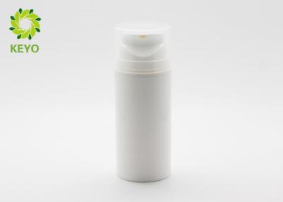 China White Color Vacuum Shampoo And Conditioner Pump Bottles 3 OZ PP Material Made for sale