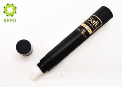 Chine Tube crème cosmétique noir mat, emballage cosmétique de tube en plastique de PE de 0,5 onces à vendre