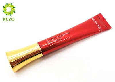 Chine tube crème cosmétique de la matière 20g plastique avec le couvercle à visser d'or de couleur à vendre