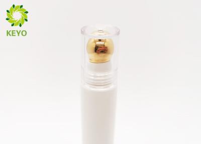 China Transparent Cap Cosmetic Cream Tube 0.5 OZ 15ml PE Plastic Eye Cream Massage Tube for sale