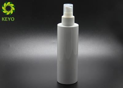 China Round PET Material Body Wash Shampoo And Conditioner Bottles With White Pump Cap for sale