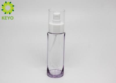 China 110ml Round PETG Body Wash Shampoo And Conditioner Bottles , Perfume Spray Pump for sale