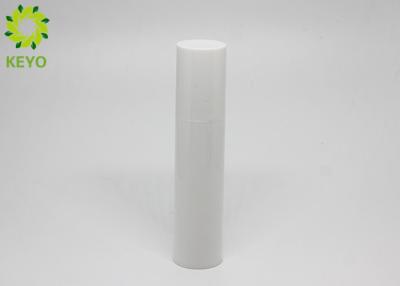 China White PP Airless Pump Bottles For Cosmetic , 50ml 2oz Airless Cosmetic Bottles for sale