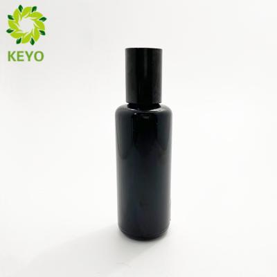 China 60ml violetkleurige Lege Kosmetische Flessen met Rolbal voor Olie Verpakking Te koop