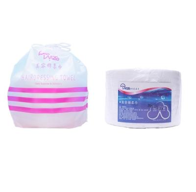 China Soft Roll Packaging 2 Ply Towel Cotton Roll Tissue Makeup Nonwoven Facial Cleansing Disposable Roll Wrapping for sale