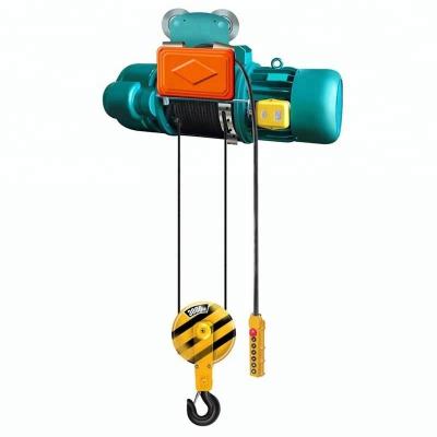 China Machinery Repair Shops China workshop price electric cable pulley hoist 1000 kg electric hoist with wireless remote for sale