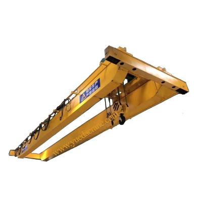 China Bridge Crane Heavy duty remote control double girder electric overhead crane 20 ton for sale