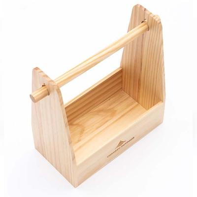 China Easy To Carry Outdoor Portable Wooden Organizer Storage Boxes Are Used For Carrying Condiments And Other Things for sale