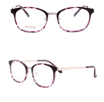 China Fashion Glass Optical Frames Korea Latest Retro Plastic Optical Frame Top Quality Eyewear Optical Frames for sale