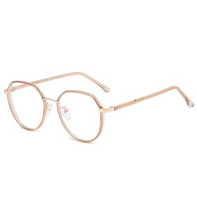 China Trendy Irregular Fashion Style Glass Optical Frames Frames TR90 Irregular Plastic Glasses for sale