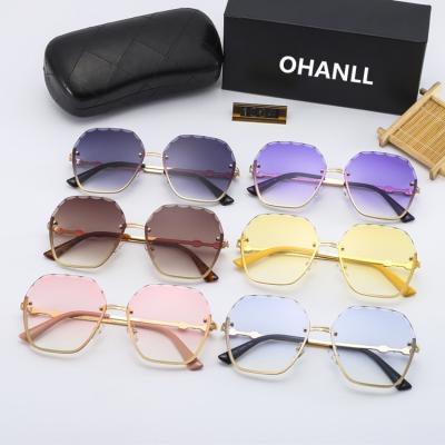 China Fashion sunglasses designer Brand Channel 1:1 high-end original imported leisure material sunglasses for sale