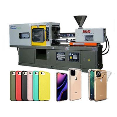 China Horizontal Fully Automatic Custom Plastic TPU Cell Phone Case Injection Molding Machine for sale