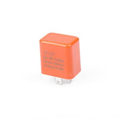 China 12v Three-speed Automotive Flasher Light Car Orange Adjustable Relay 47*37*27mm for sale