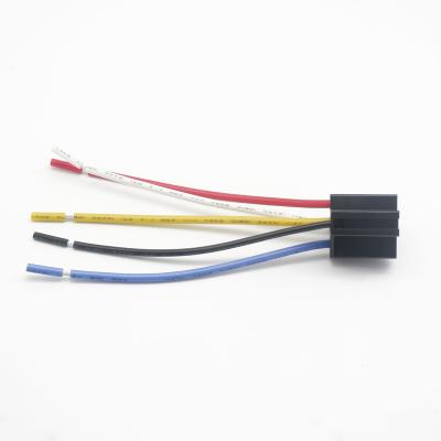 China Auto Car Relay Relay Wiring 5 Pin Plug Wire Harness Cable for sale