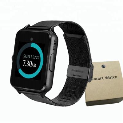 China Smart Wifi Watch Z60 Stainless Steel Wireless Smart Watches Support TF sim Card For All Smartphones for sale