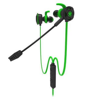 China Perfect Sound RX1 Gaming Earphone Wired Gaming Earphone With Detachable Long Microphone In Ear for sale