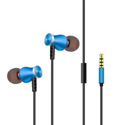 China High Quality Comfortable Wearing Deep Bass Clear Sound Metal Wired Headphones With Mic Earphone Original OEM Quality Headphones for sale