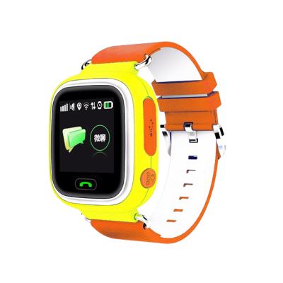 China Q90 Alarm Child Smart Watch GPS Child Phone Position Kids Watch 1.22 Inch Color Touch Screen WIFI SOS Baby Smartwatch VS Q50 Watch for sale