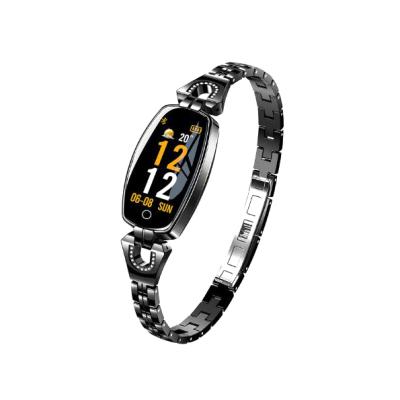 China H8 Alarm Smart Watch 2021 Heart Rate Monitoring Fitness Tracker For Waterproof Women Watch Android IOS Fitness Wristband Smartwatch for sale