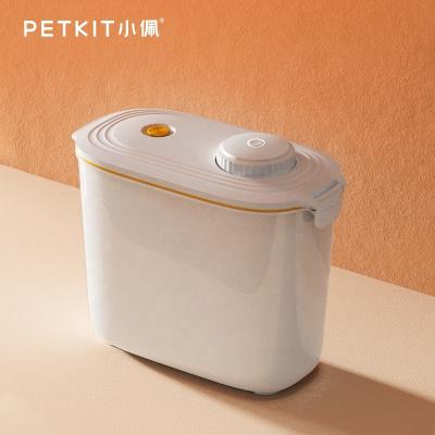 China Viable pre-order! Petkit Cat Food Dog Food Bucket Vacuum Food Container Snacks Storage Moisture Proof Smart Bucket for sale