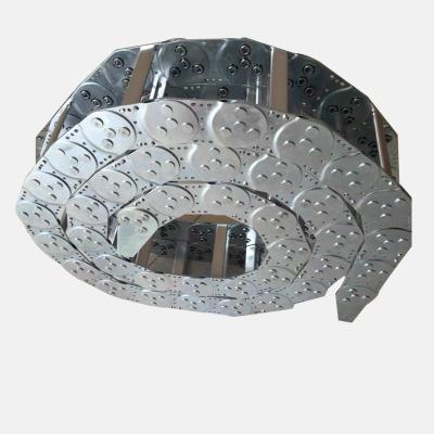 China High Quality Hardware Manufacturer Steel-aluminum Steel Tow Cable Drag Chain for sale