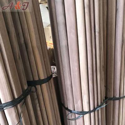 China CLASSIC wood hanging pole for wardrobe black walnut wood pole for hanging clothes for sale