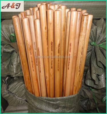 China High quality hot sale straight broom varnished stick printed with customer logo for sale