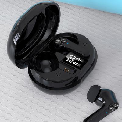 China Perfect Noise Led Display Earbuds TWS ANC Earphone IPX7 Waterproof LED LCD Battery Show ANC Earphone Noise-cancelling Headphones for sale